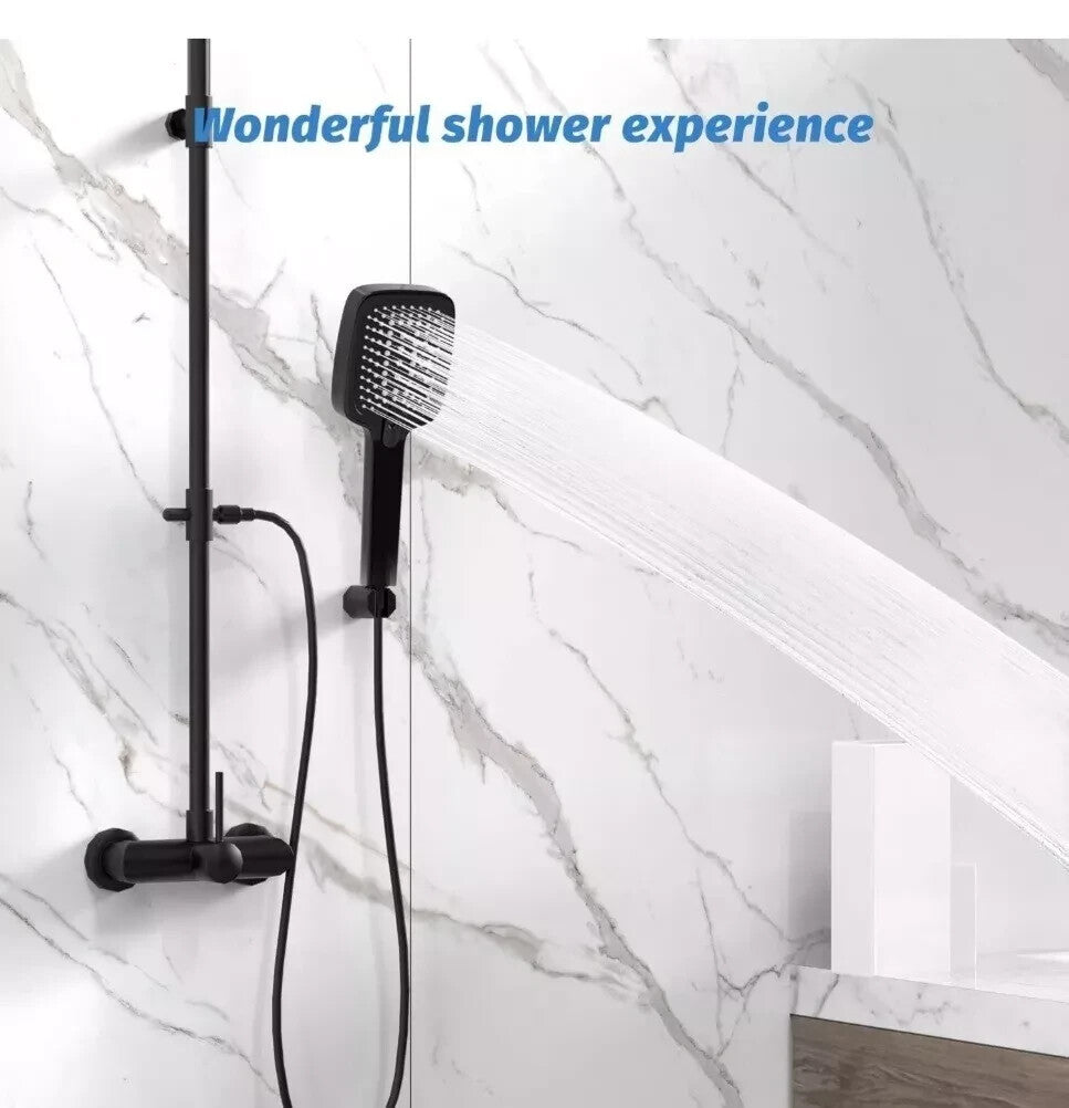 High Pressure Shower Head, VEHHE  with 3 Modes, Power Shower Head. Self Cleaning
