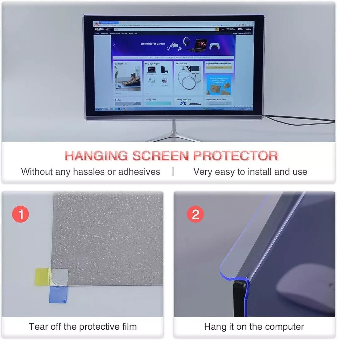 Computer Privacy Screen Filter, HD Computer Screen Protector, 22 Inch
