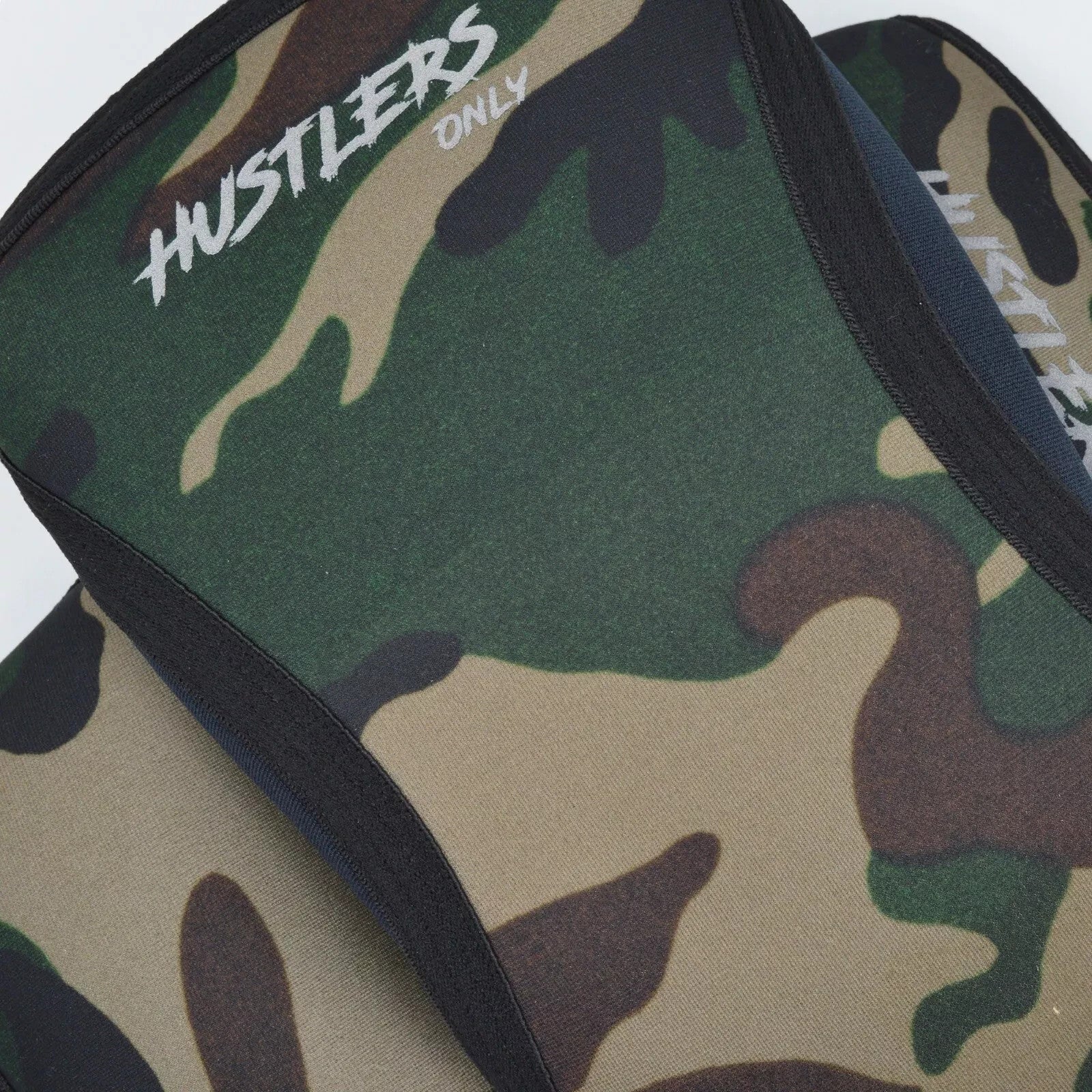 Hustlers Only Elbow Sleeves Weightlifting 5mm Neoprene Compression Elbow Braces