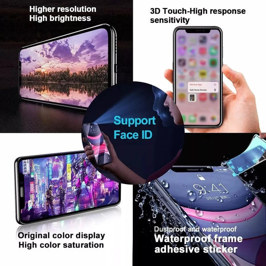 For iPhone 11 Screen Replacement LCD Display Complete 3D Touch Digitizer + Tools