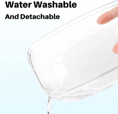 BUCATSTATE Hamster Sand Bath Container Transparent Plastic Sauna Toilet