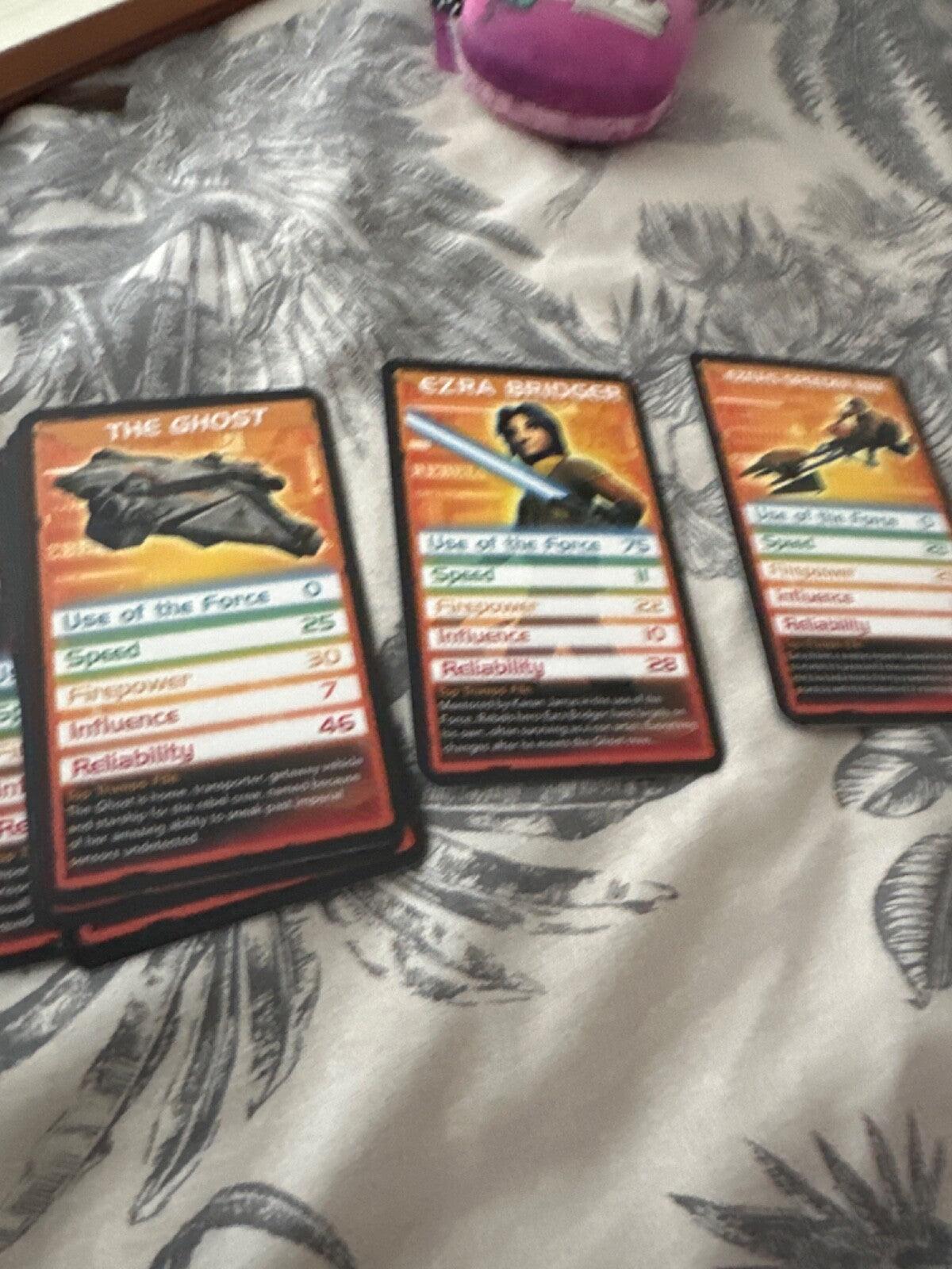 Star Wars From The Animated Series Top Trumps. Opened All 33 Cards Present