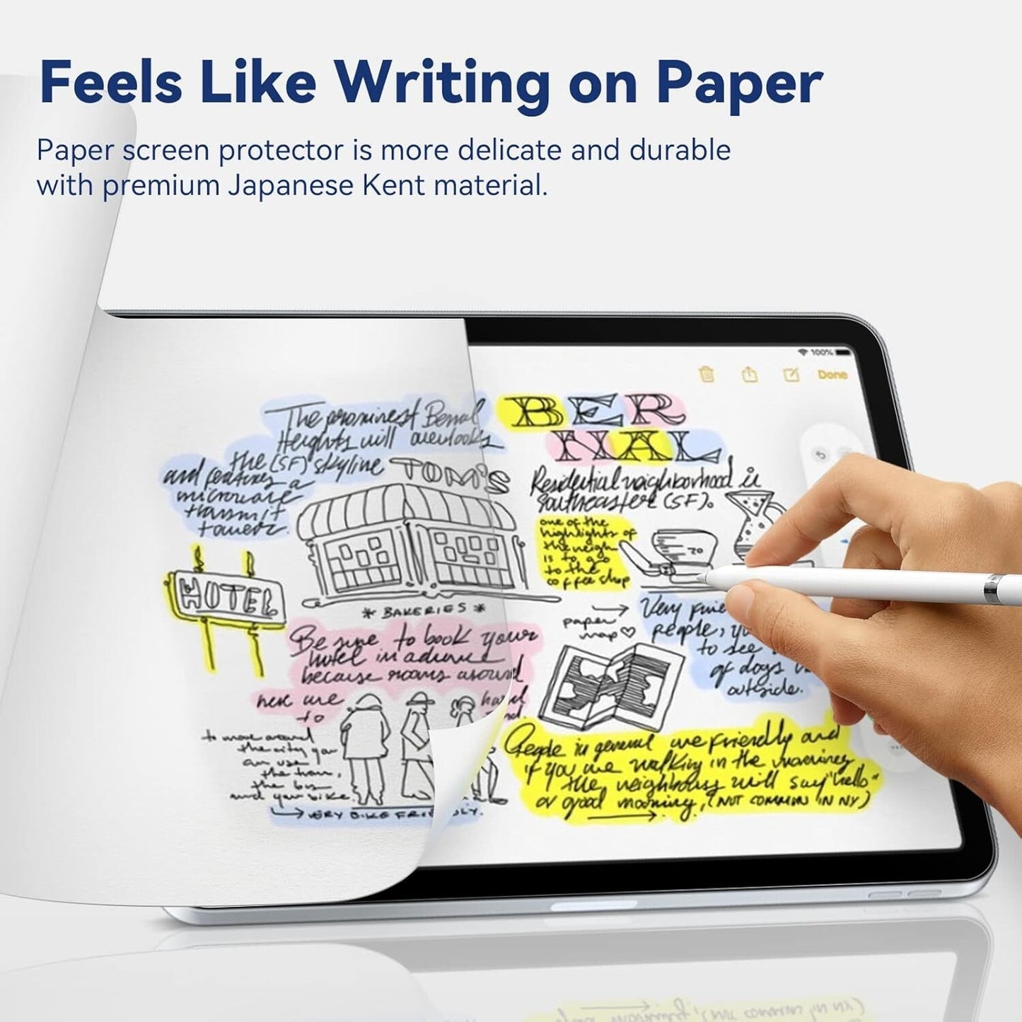 Screen Protector PAPER FEEL Film For iPad Pro 12.9 Inch