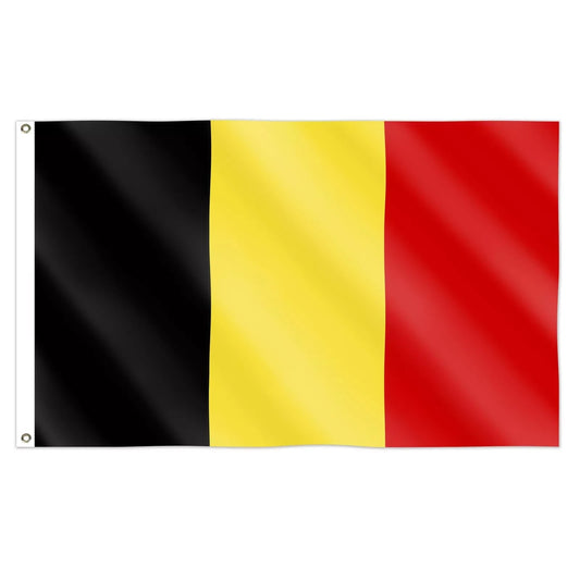 Belgium Flag Large 5x3FT - Top Quality Storm Flag