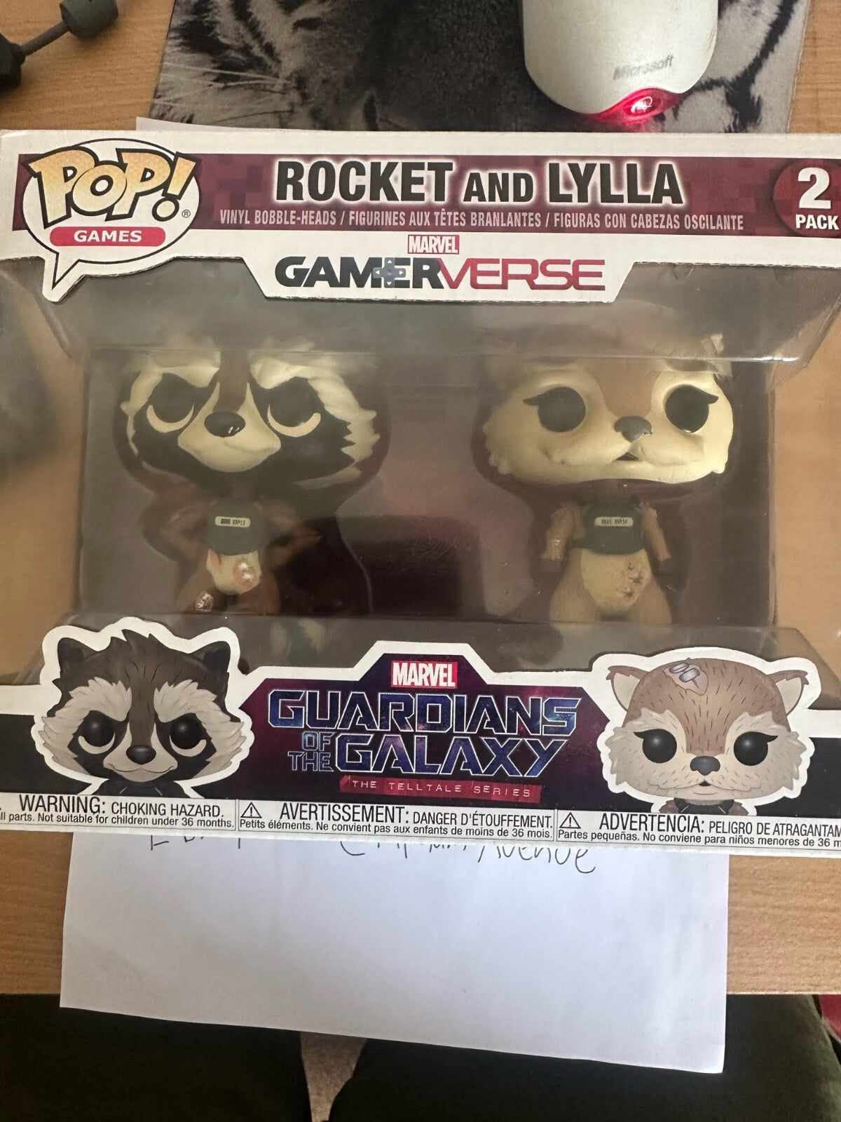 funko pop rocket and lylla 2 Pack *NEW* in Box Marvel Guardians Of The Galaxy 3