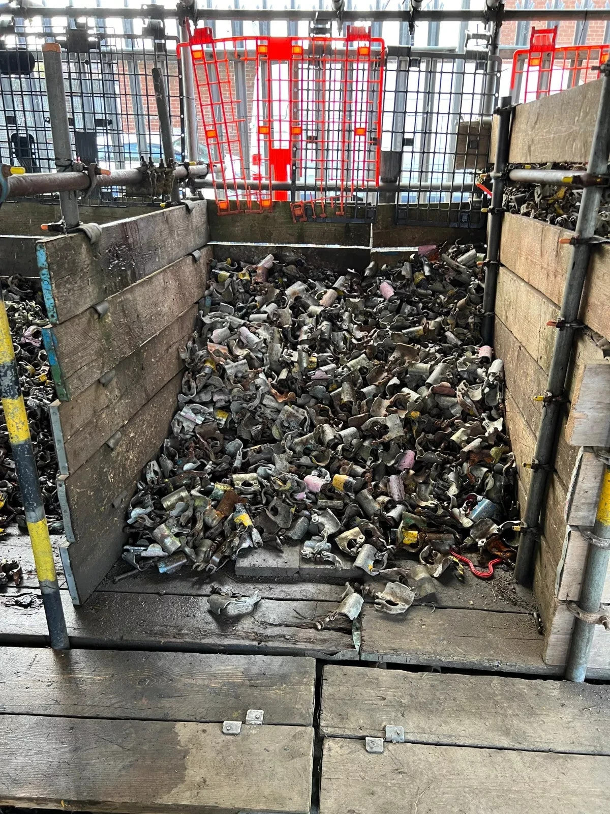 10 x Scaffolding Scaffold Fitting SWIVEL DOUBLE Coupler Clamp FAST FREE DELIVERY