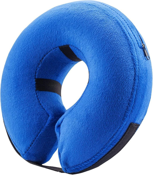 Pet Dog Cat Inflatable Collar Anti Scratch Head Neck Protection Recovery