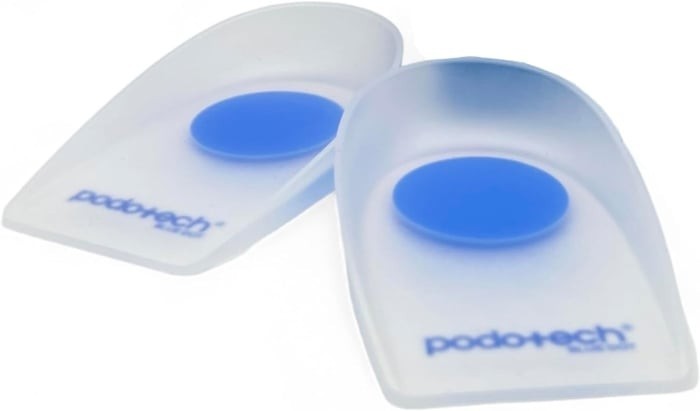 Silicone Gel Heel Cups/Pads 100% Medical Grade Silicone heel pad blue spot