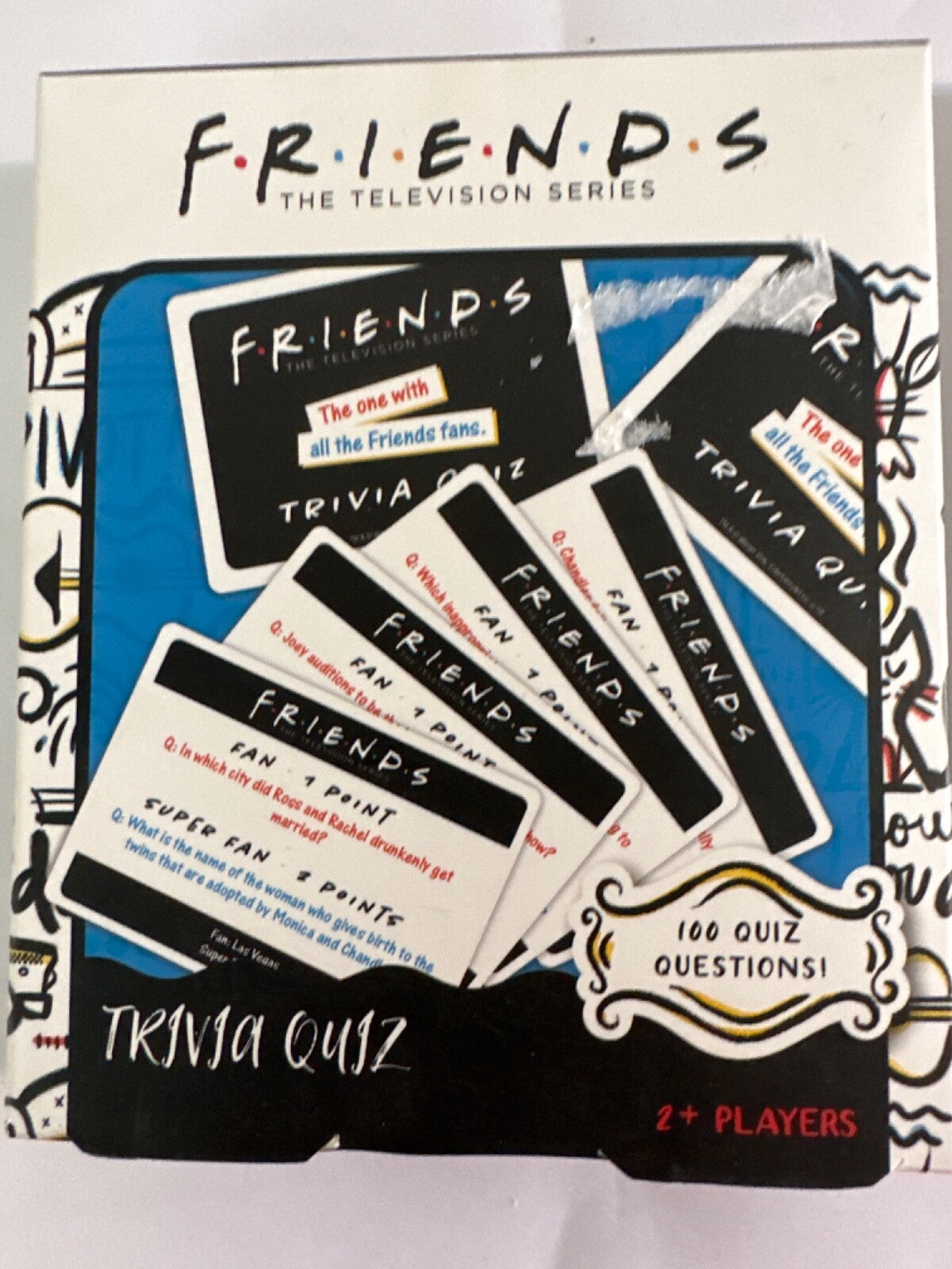 2 x Friends Trivia Quiz Card Game Television Series