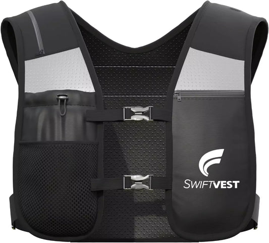 SWIFTVEST Running Phone Holder Vest | Waterproof Phone Pouch | Reflective Vest |