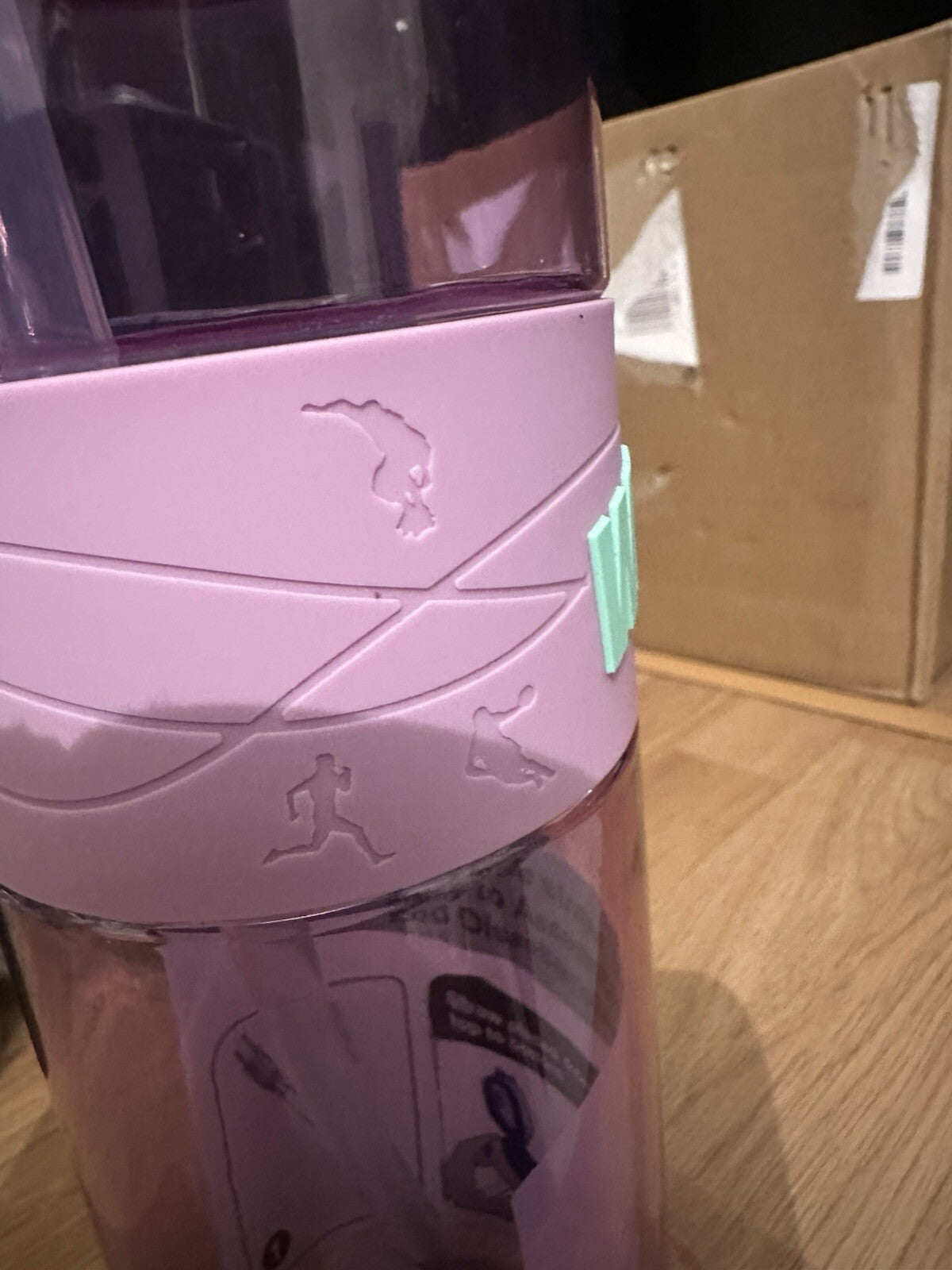 Sports 1 Litre Water Bottle 1000ml BPA Free Leak Proof Flip Lock Lid and straw