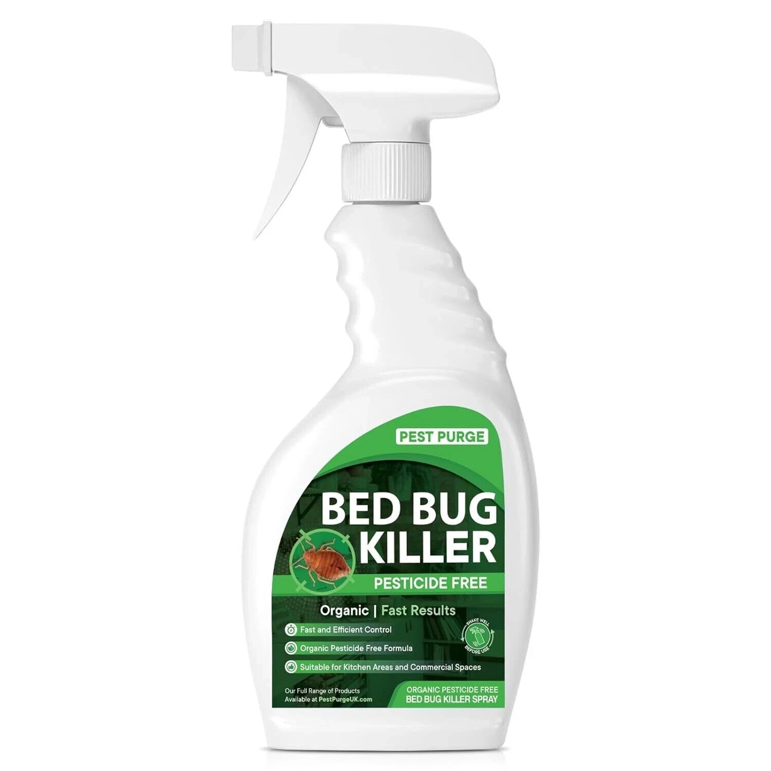 2 x STRONG BED BUG KILLER TREATMENT SPRAY CRAWLING INSECT INSECTICIDE HOME