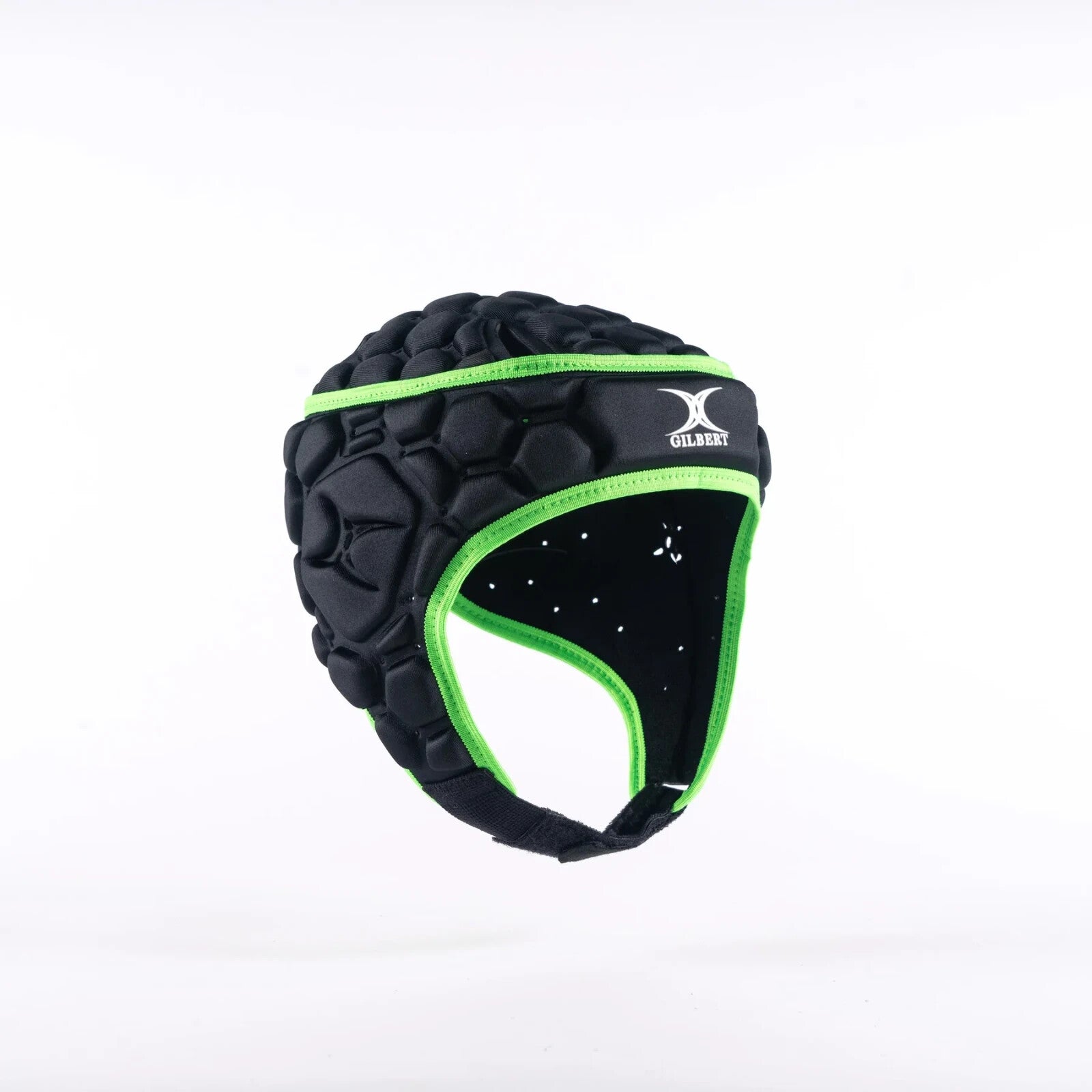 Gilbert Falcon 200 Headguard - Black & Green - Small Junior 52.5cm New & Sealed