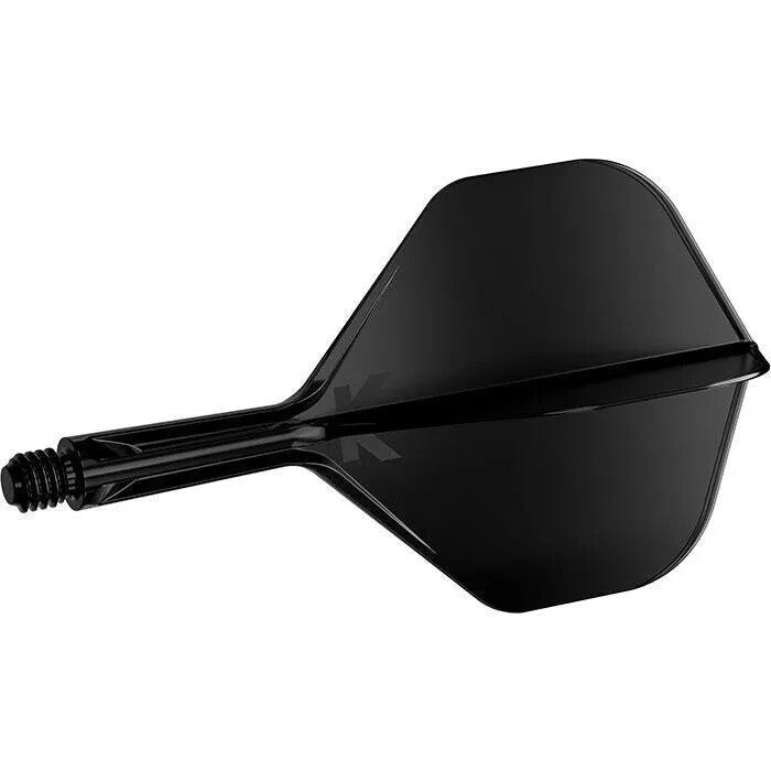 Target Darts K-Flex Flight System No2 Standard  - Black - Short - 19mm