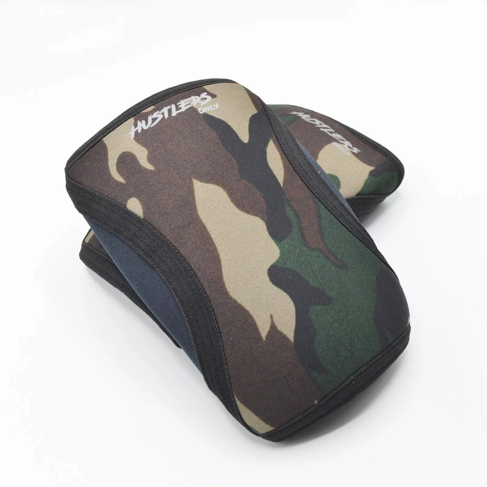 Hustlers Only Elbow Sleeves Weightlifting 5mm Neoprene Compression Elbow Braces