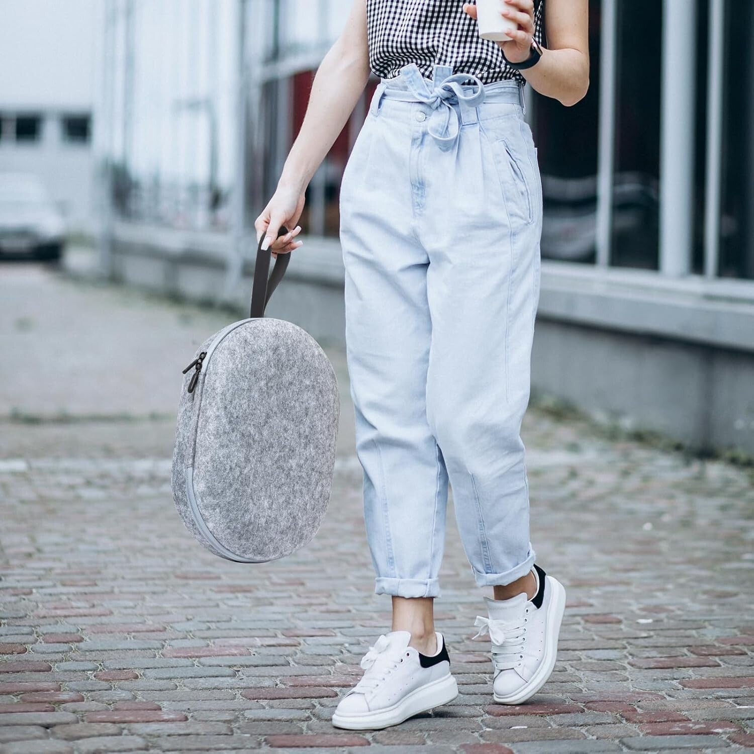 Hard Carrying Case for Apple Vision Pro, Shockproof Travel Bag Portable Storage