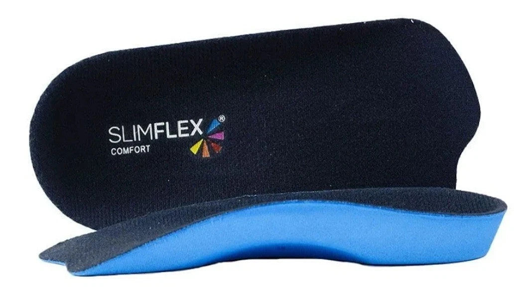 Slimflex Simple 3/4 Length Orthotic Insoles | Medium Density | Heel Arch Support