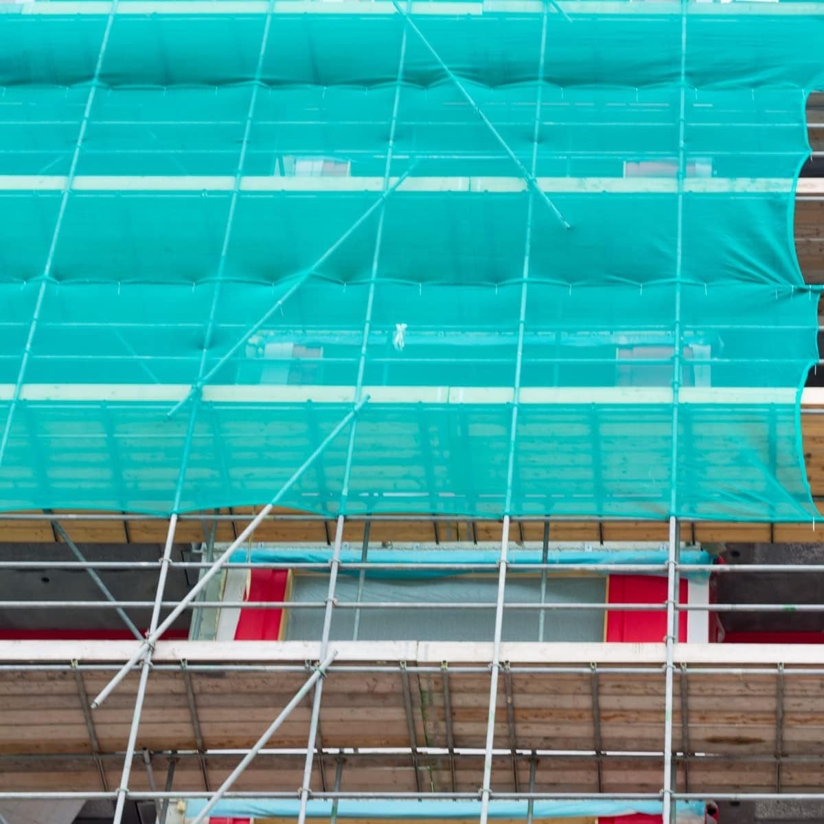 Green Debris Scaffold Windbreak Shade Garden Allotment Netting Fence - 2m x 10m