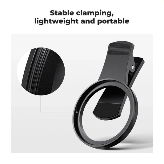 K&F Concept 52mm CPL Filters Clip-on Filter Polarizing for iPhone 17 Universal