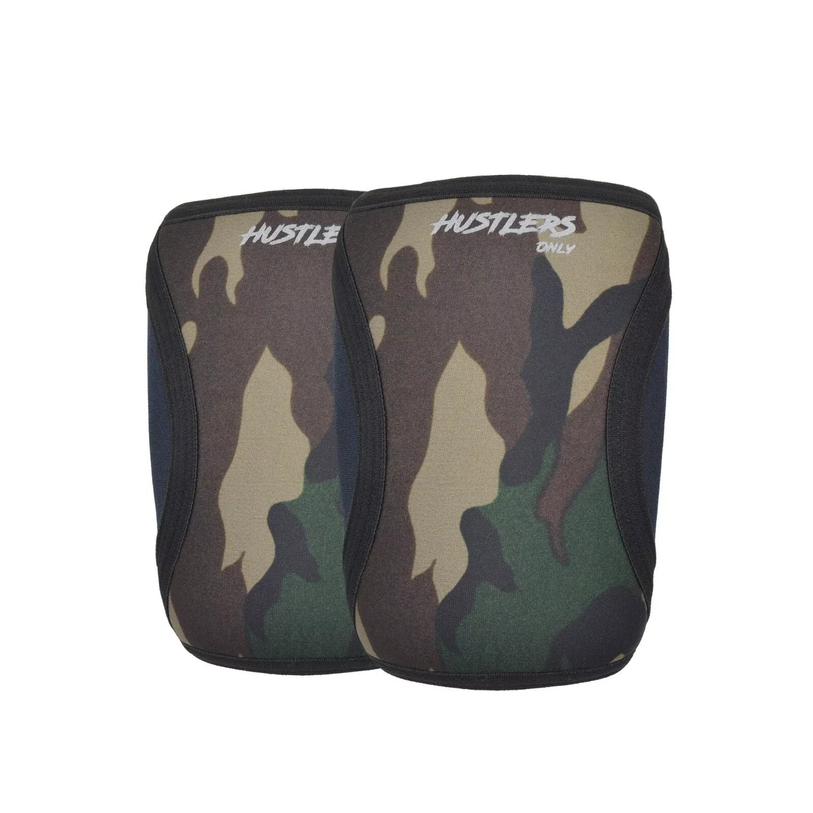 Hustlers Only Elbow Sleeves Weightlifting 5mm Neoprene Compression Elbow Braces