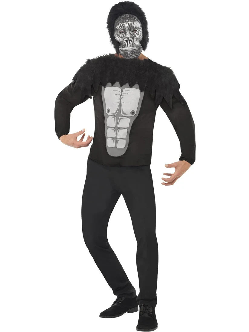 Classic Comedy Deluxe Gorilla Ape King Kong Stag Fancy Dress Costume