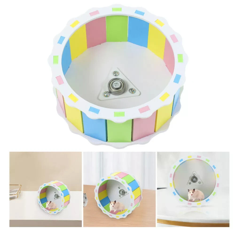 Hamster Wheel Non-slip Silent Running Wheel Exercise Wheel Gerbil Chinchilla