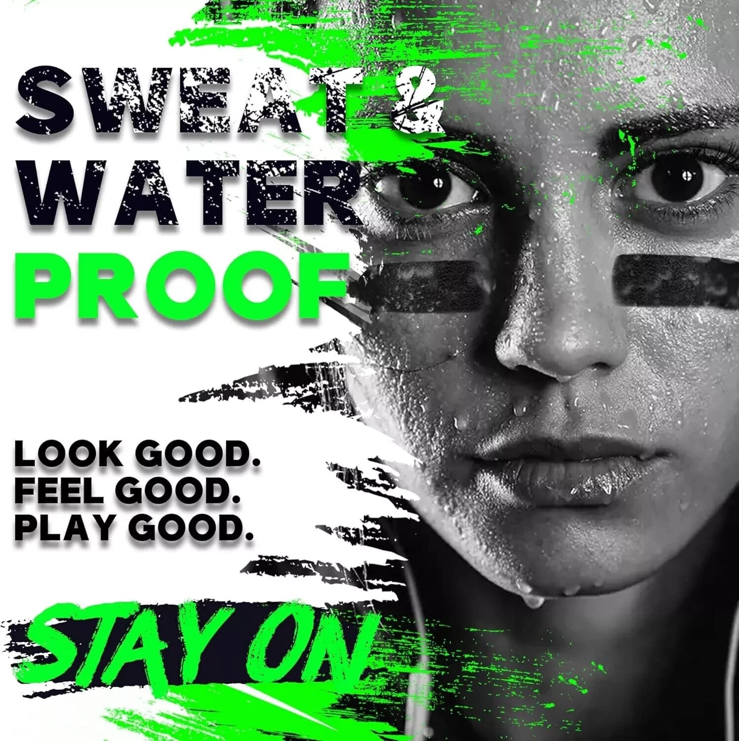 Camo Face Paint Stick Camouflage Kids Soldier Military Army combat Halloween fun