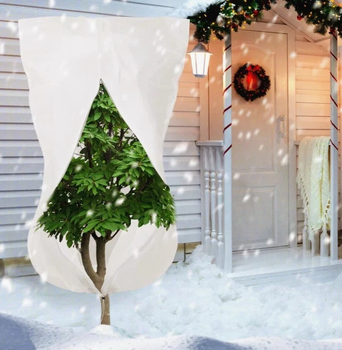 Garden Fleece Frost Plants Protection 2PCS with Zipper, 70gms 120x180cm