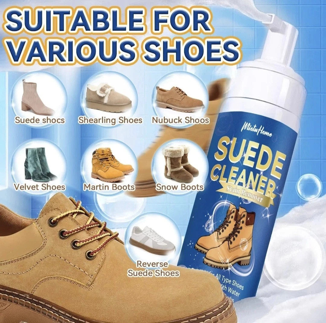 MiotuHome Shoe Cleaner, Suede Trainer Cleaner with 4-Side Suede Brush Cleaner