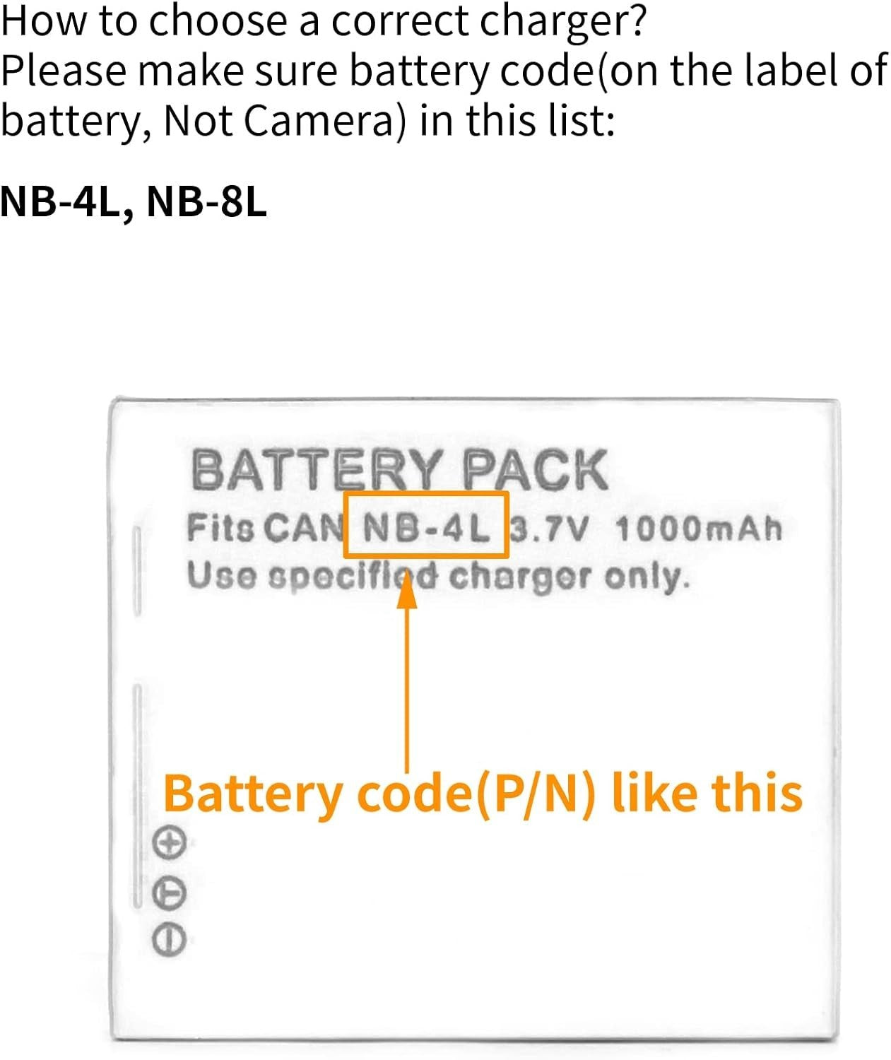 USB Battery Charger Canon NB-4L NB4L NB 4L Battery