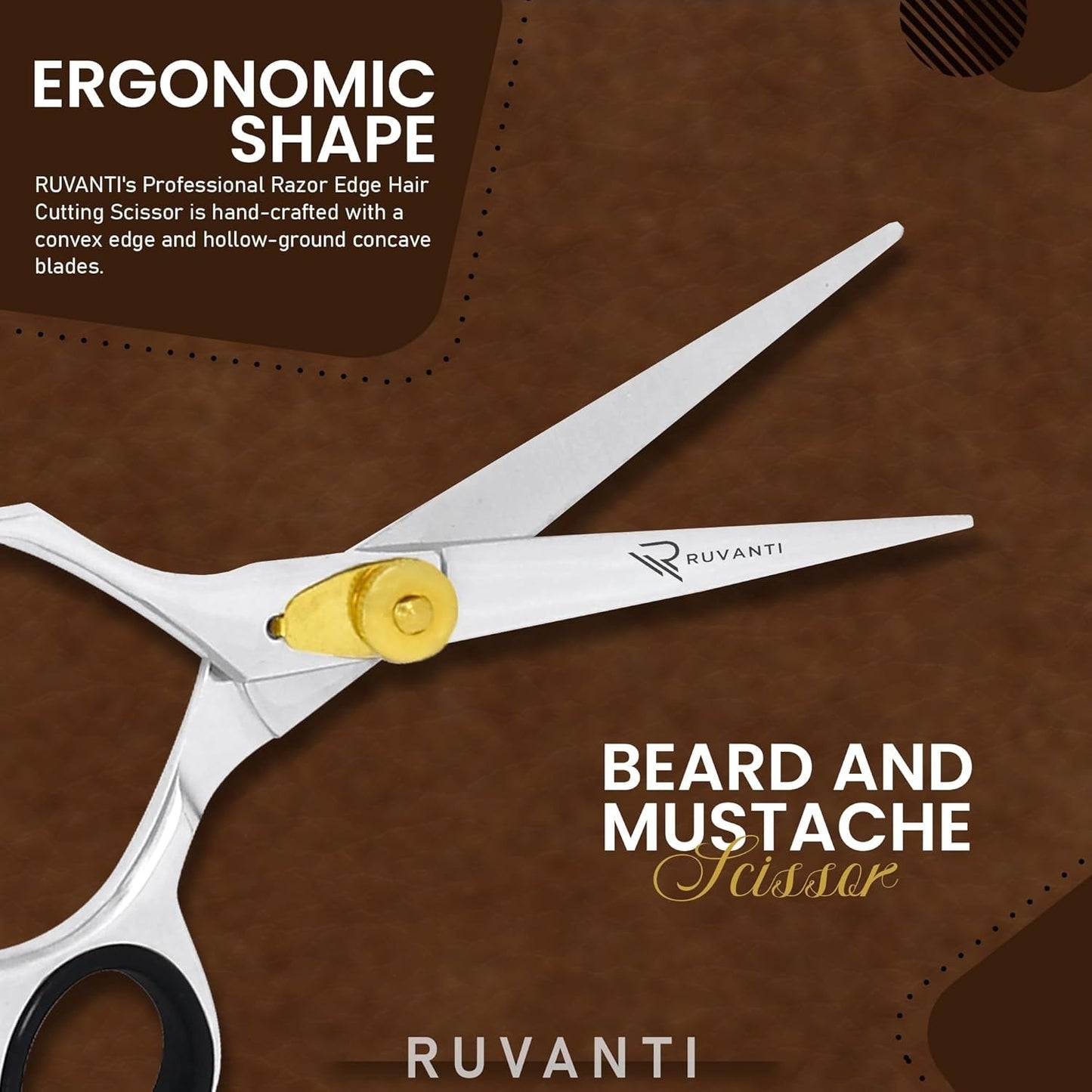 HAIRDRESSING HAIR CUTTING BARBER SALOON PROFESSIONAL SCISSOR 6.5"