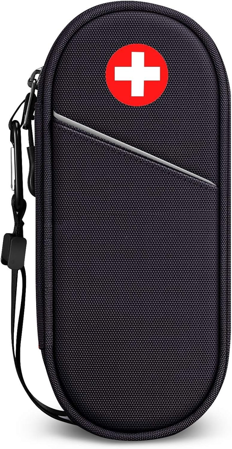 SITHON EpiPen Medical Carrying Case Insulated, Travel Medication - All Colours