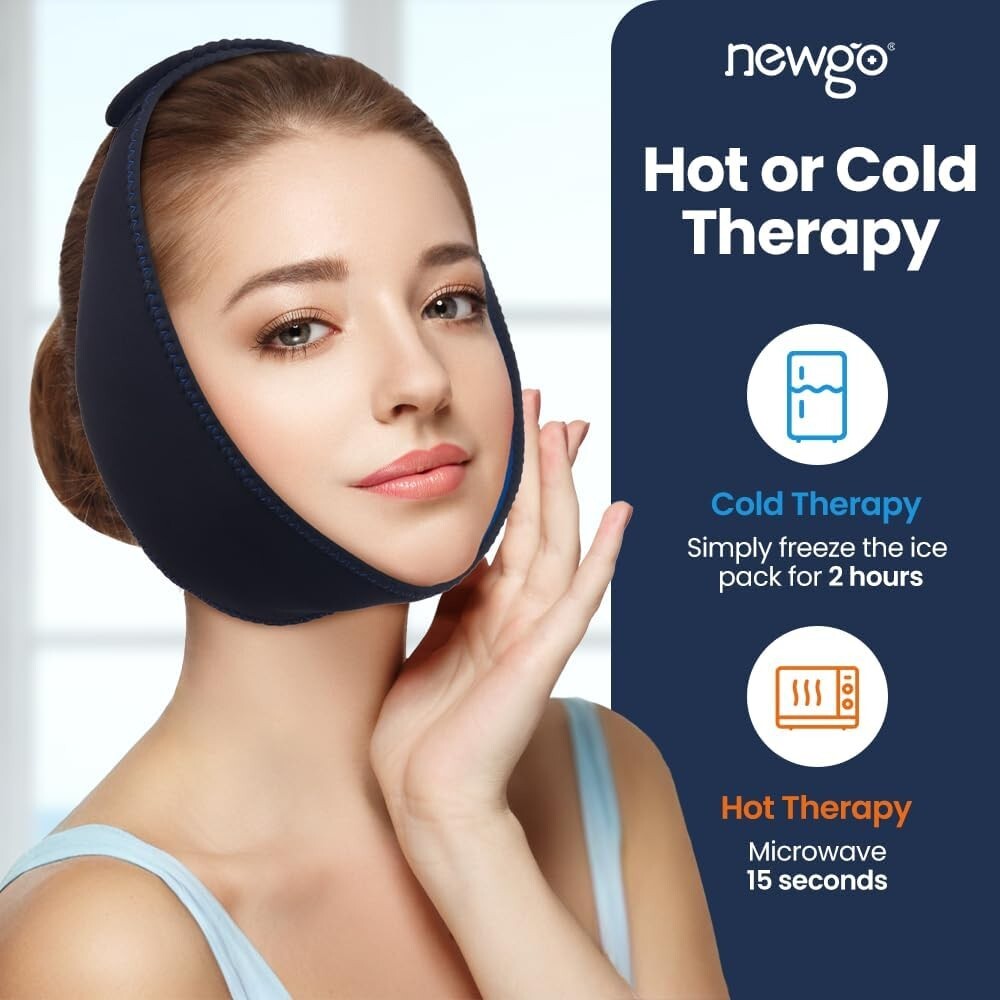Newgo - Toothaches Cold Therapy - Hands Free Gel Wrap