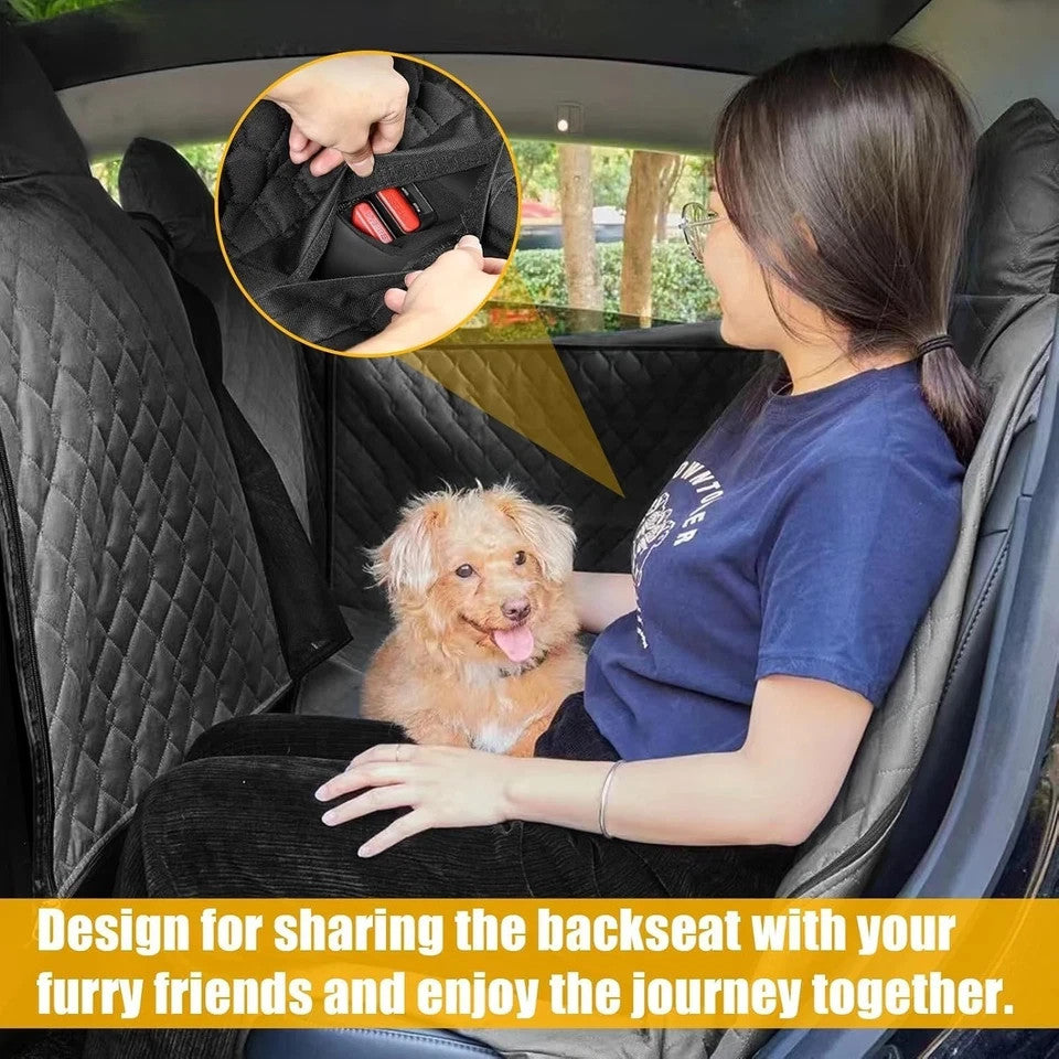 Tesla Pet Seat Cover, Dogs Seat Covers for Cars Back Seats Compatible