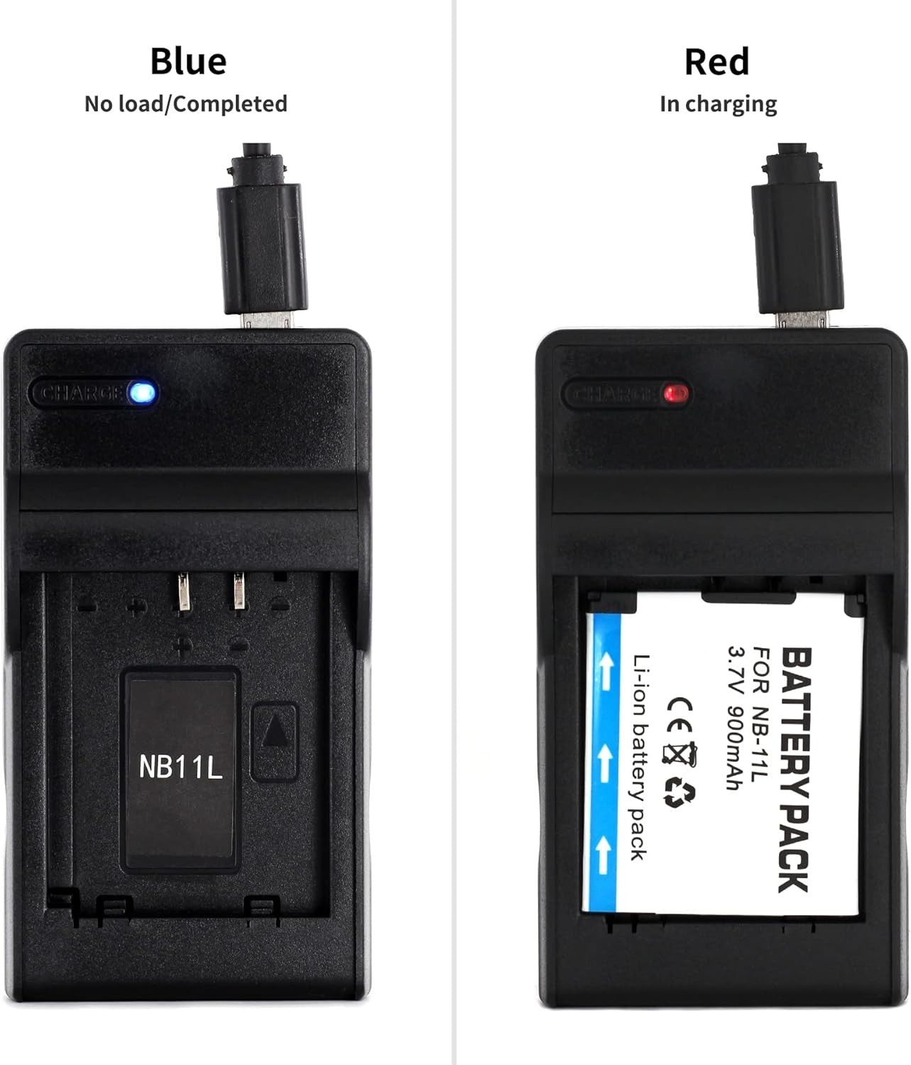 USB Battery Charger Canon NB-11l NB11L NB 11L Battery