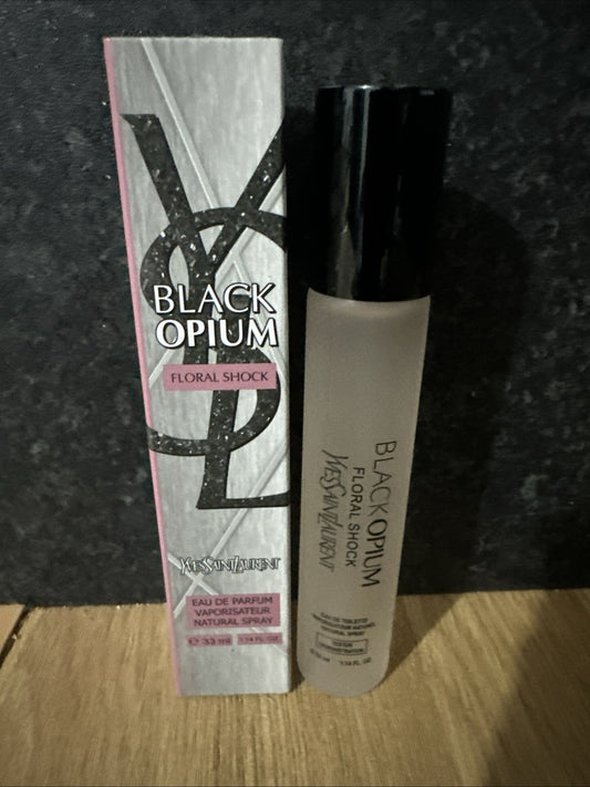 YSL BLACK OPIUM FLORAL SHOCK EAU DE PARFUM 33ml SPRAY - Travel Size