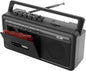 KLIM Portable Cassette Player & Tape Recorder – Boombox with AM/FM Radio, USB, B