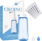 CROING 40 x Sinus Rinse Mix + 1x Nasal Wash Bottle (300ml), Neti Pot Kit, Nasal