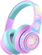 iClever Kids Active Noise Cancelling Headphones - 60 Hour Play Time - Wireless 