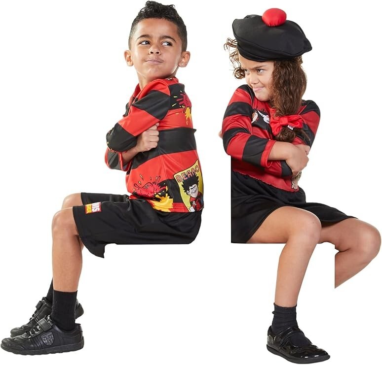 Minnie The Minx Costume Children's Official Dennis Menace Fun TV Book Comic 5-6