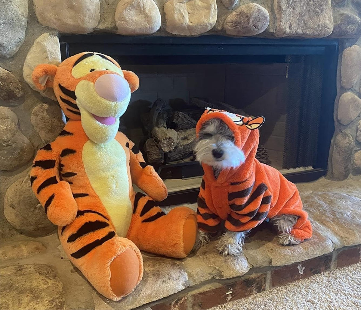 Tiger Dog Halloween Costume - Cute & Funny Cosplay Jumpsuit Hull City Tigers
