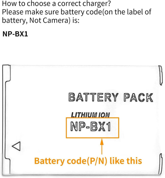 Norifon NP-BX1 USB Charger for Sony Cyber-shot DSC-RX100, DSC-RX100 II, DSC-RX10