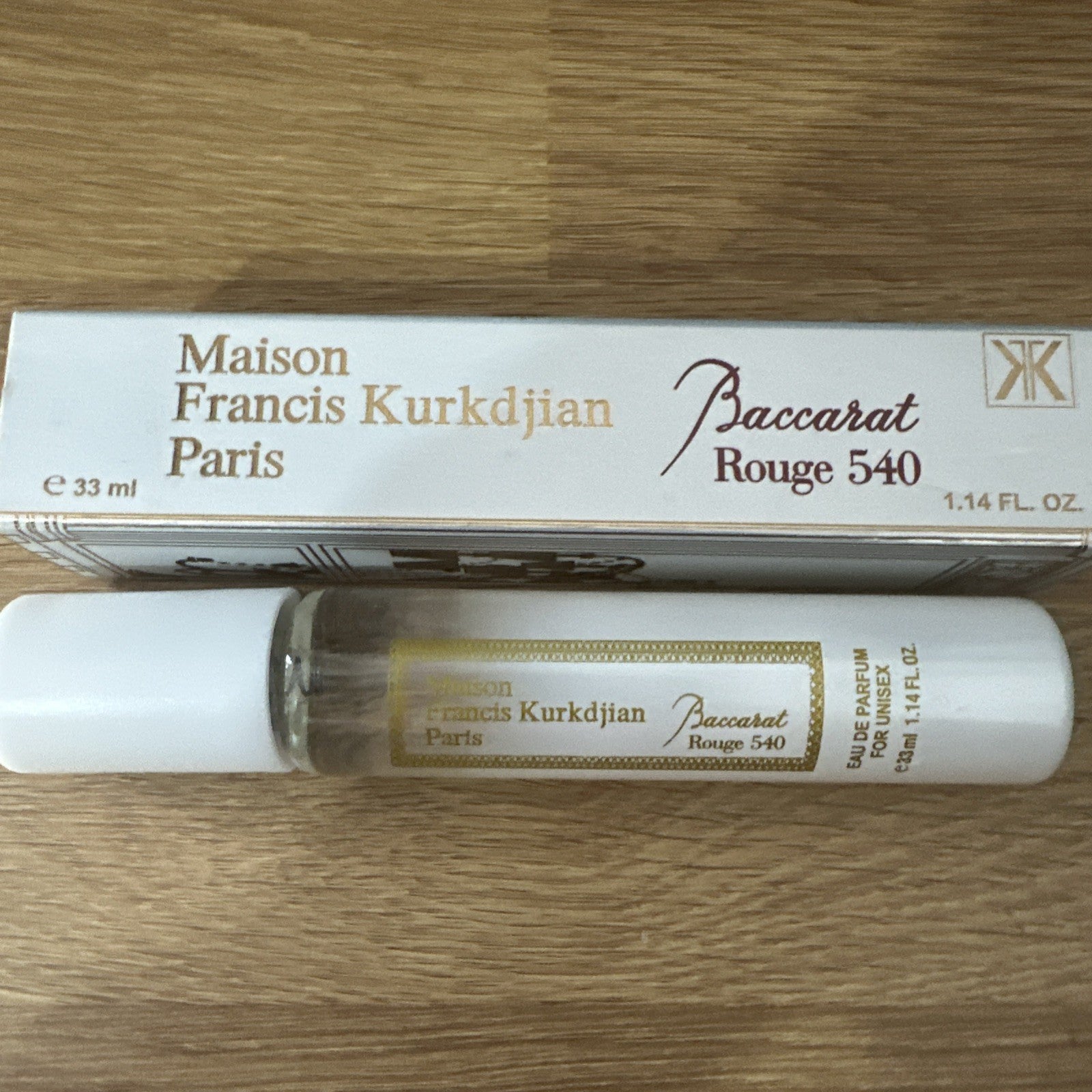 Maison Francis Kurkdjian Baccarat Rouge 540 Eau de Parfum, 33ml Travel Spray new