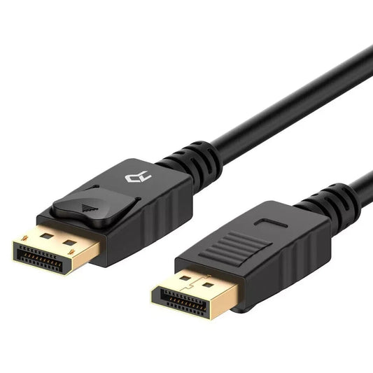 Rankie DisplayPort to DisplayPort Cable, DP to DP, 4K Resolution, 4.5 m Black