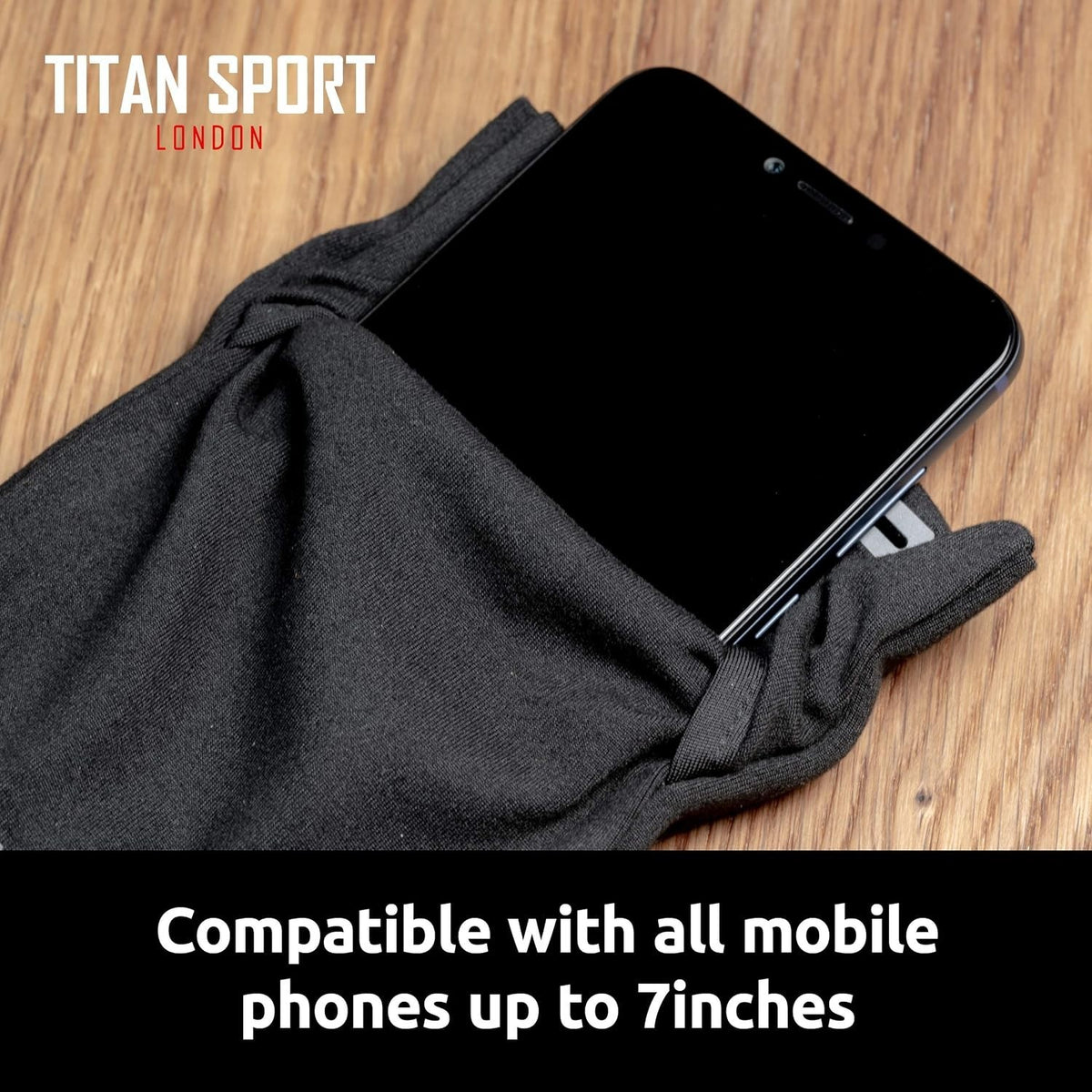 TITAN SPORT Mobile Phone Armband Universal Holder Sleeve, Running/Gym/Sport Pink