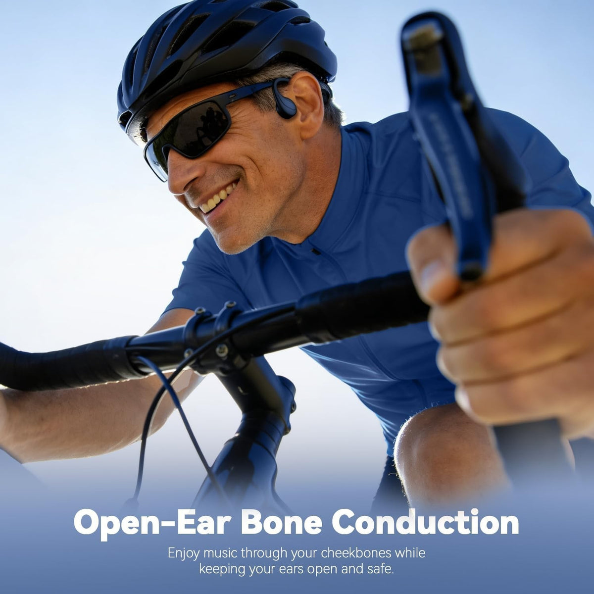 SANOTO Bone Conduction Headphones Open Ear Headphones Wireless - Box Opened
