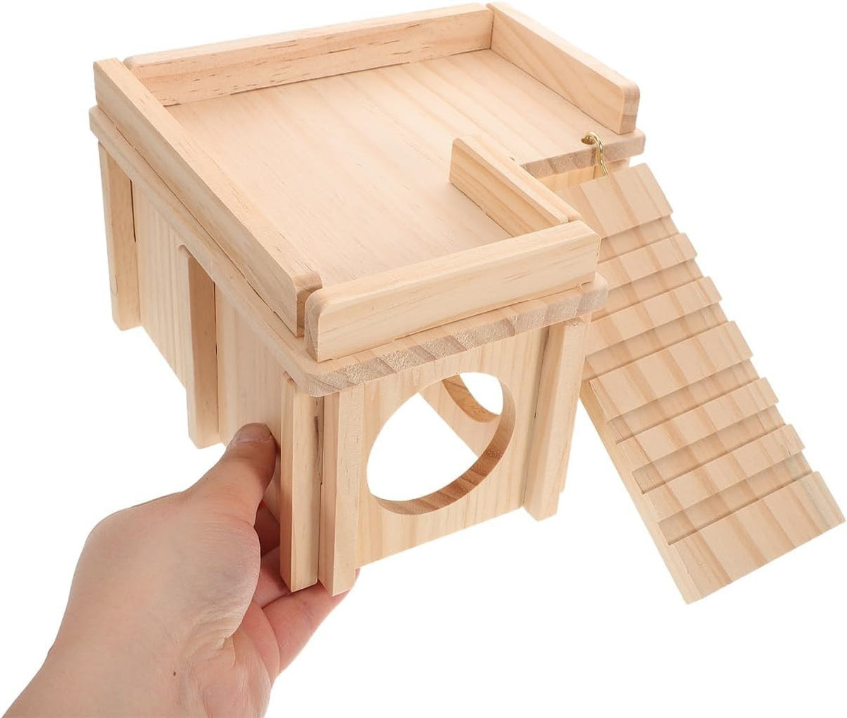 Bearded Dragon Basking Platform Hideout Large Cage Accessories Habitat