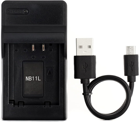 USB Battery Charger Canon NB-11l NB11L NB 11L Battery