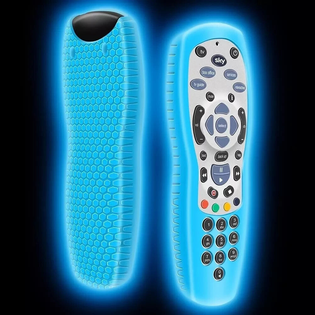 Protective Cover Case Skin Sleeve SKY+ HD Remote Control Glow in Dark