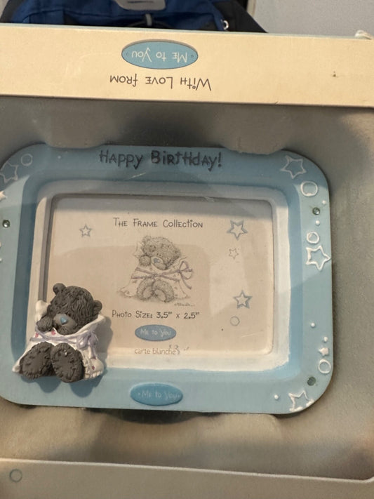Me To You Bears Photo Frame happy birthday boxed new